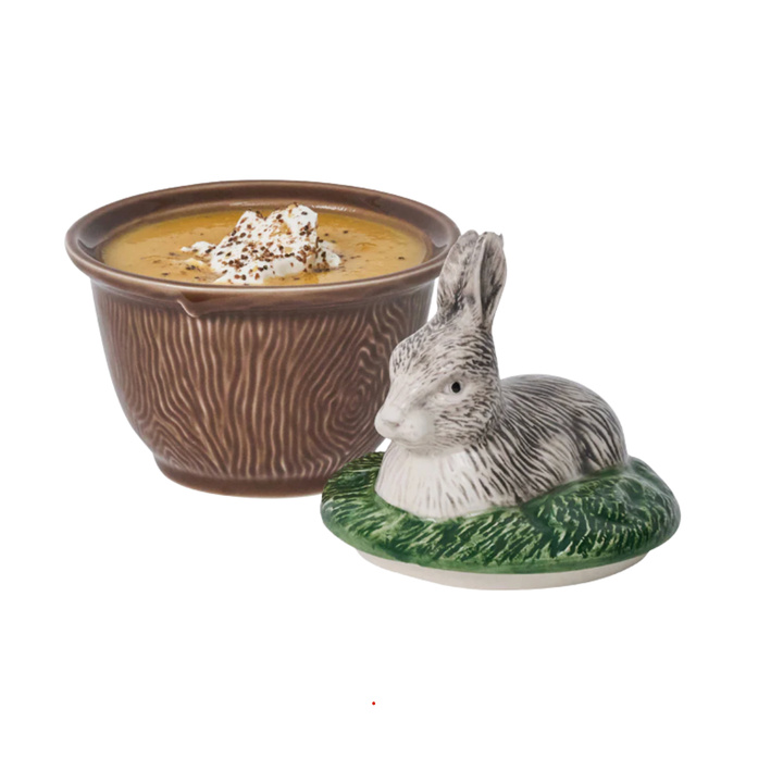JULISKA Forest Walk Rabbit Bowl With Lid