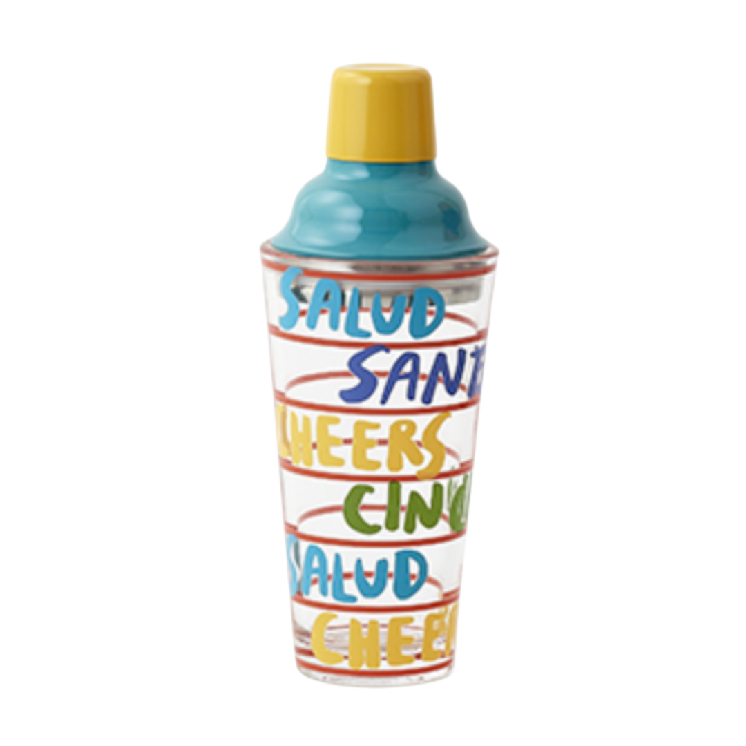 180 DEGREES Terrazzo Yellow Top Cocktail Shaker