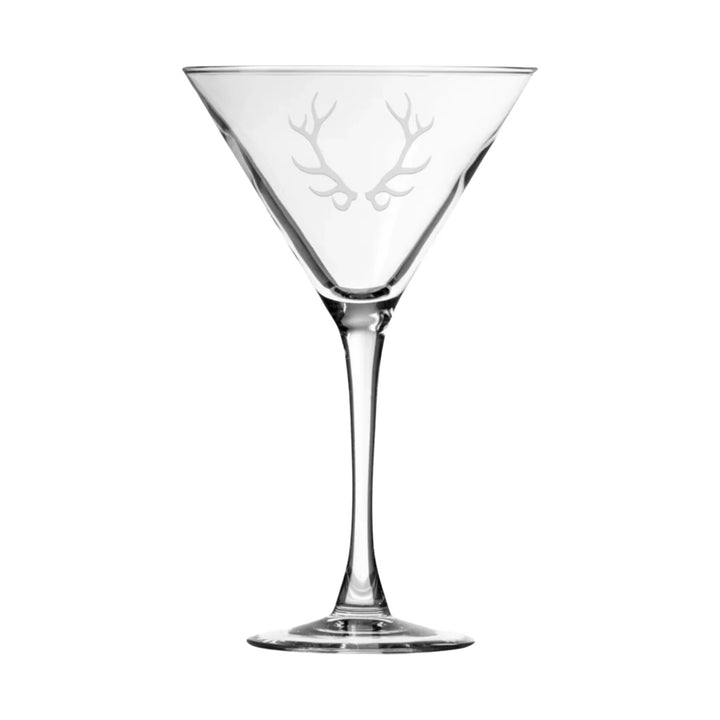 ROLF Antlers Martini Glass