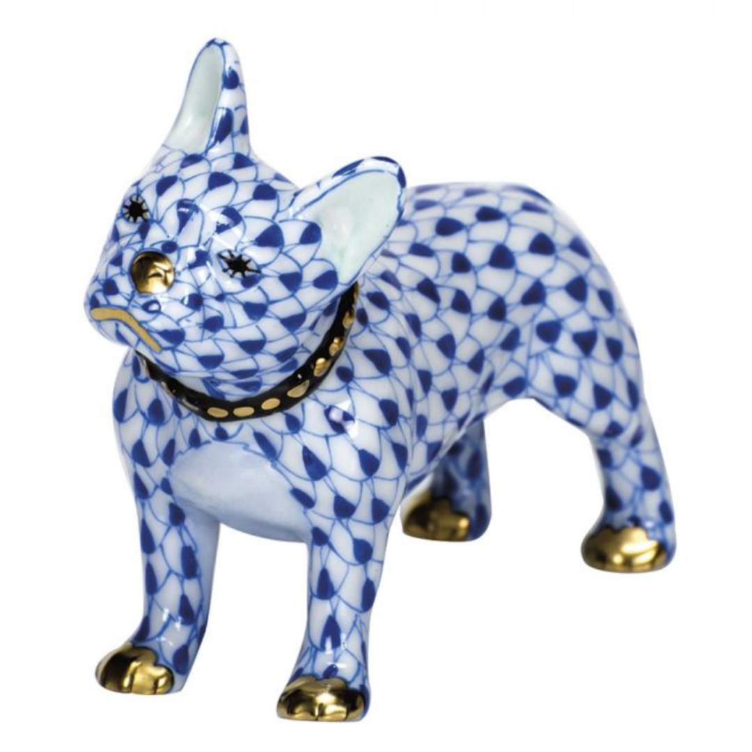 HEREND Frenchie SAPPHIRE
