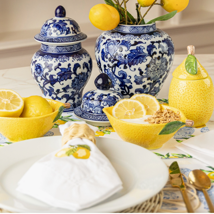 8 OAK LANE Lemon Bowl