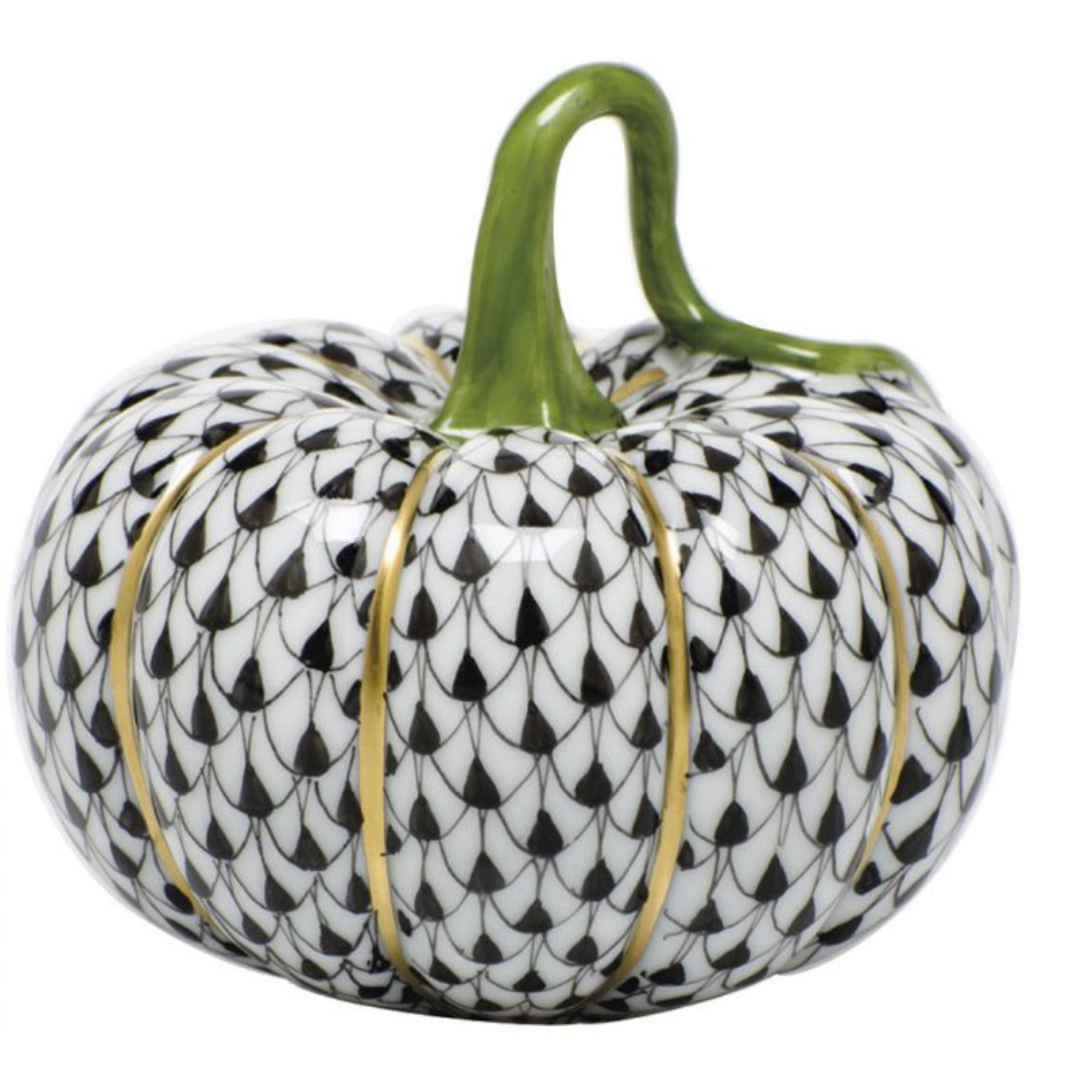 HEREND Cinderella Pumpkin BLACK