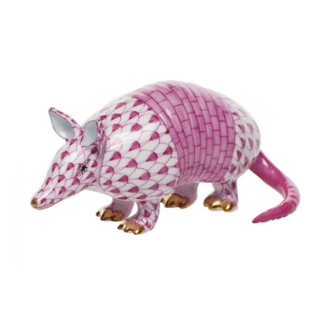 HEREND Armadillo RASPBERRY
