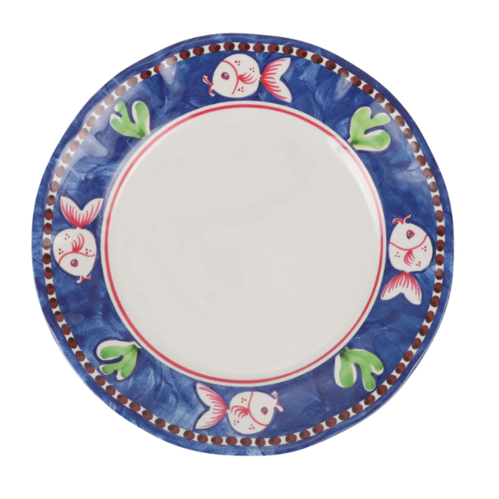 VIETRI Melamine Campagna Pesce Dinner Plate Default Title