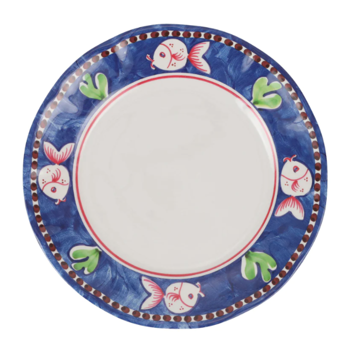 VIETRI Melamine Campagna Pesce Dinner Plate Default Title