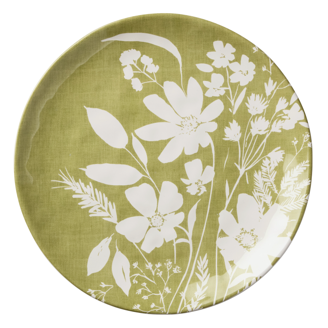 CERTIFIED INTERNATIONAL Wildflower Green Dinner Plate Default Title