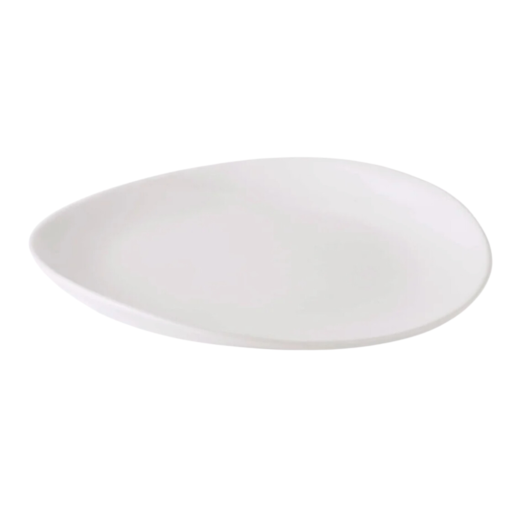 SIMON PEARCE Alabaster Salad Plate