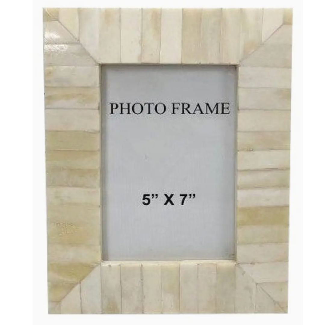 BIDKHOME White Bone Picture Frame