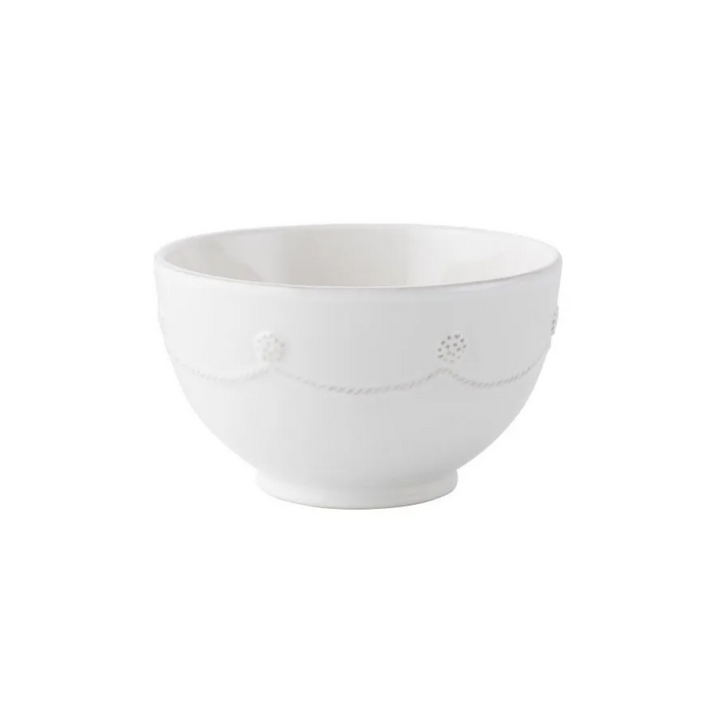 JULISKA Berry And Thread Whitewash Cereal Or Ice Cream Bowl