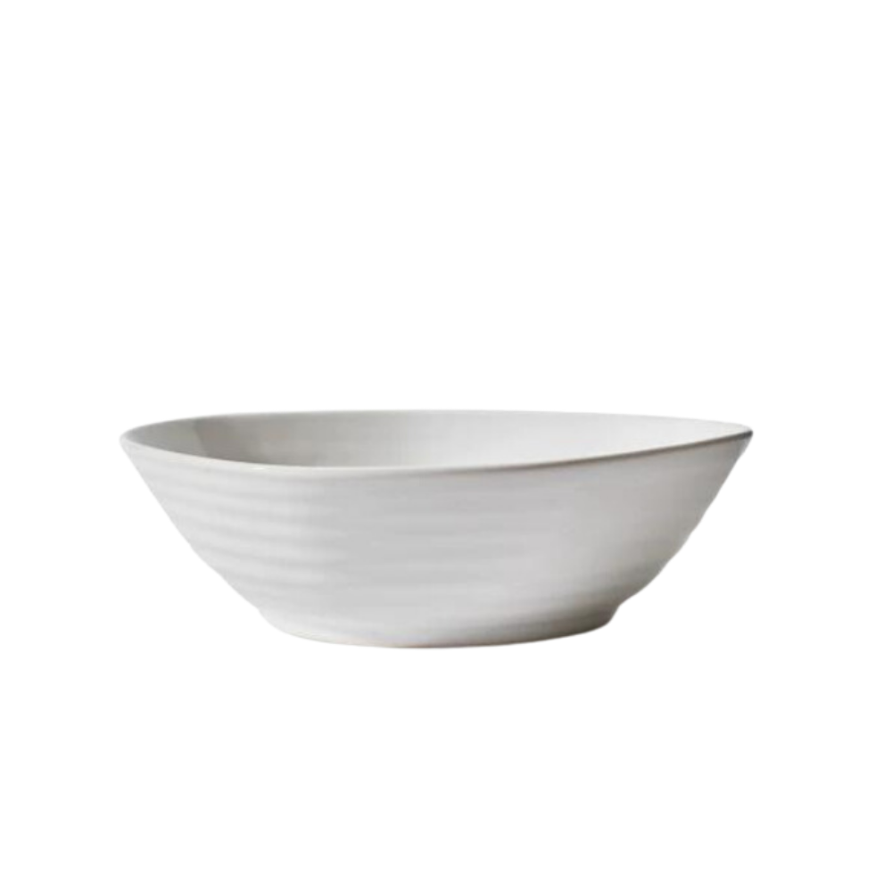 SKYROS TERRA PASTA OR SOUP BOWL - WHITE