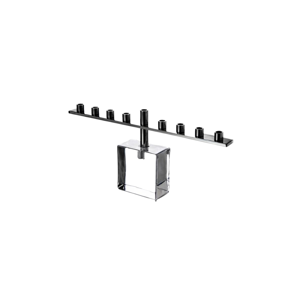 SIMON PEARCE Woodbury Menorah