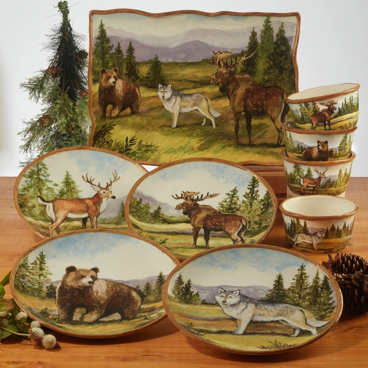 CERTIFIED INTERNATIONAL MOUNTAIN SUMMIT PLATTER