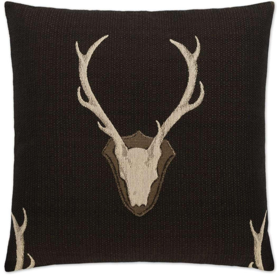 DV KAP HOME Uncle Buck Black Feather Down Fill Pillow