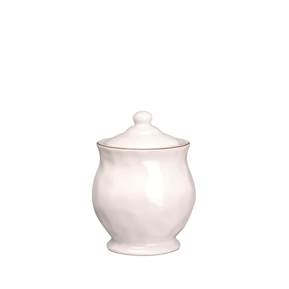SKYROS Cantaria Ivory Covered Sugar Bowl