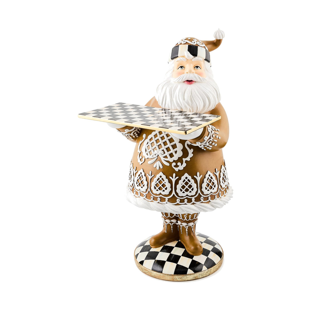MACKENZIE CHILDS MacKenzie-Childs Gingerbread Santa Butler
