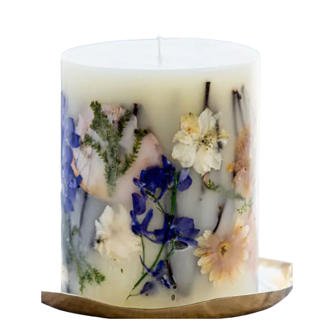 ROSY RINGS Accent Botanical Vanilla Rain Candle Default Title