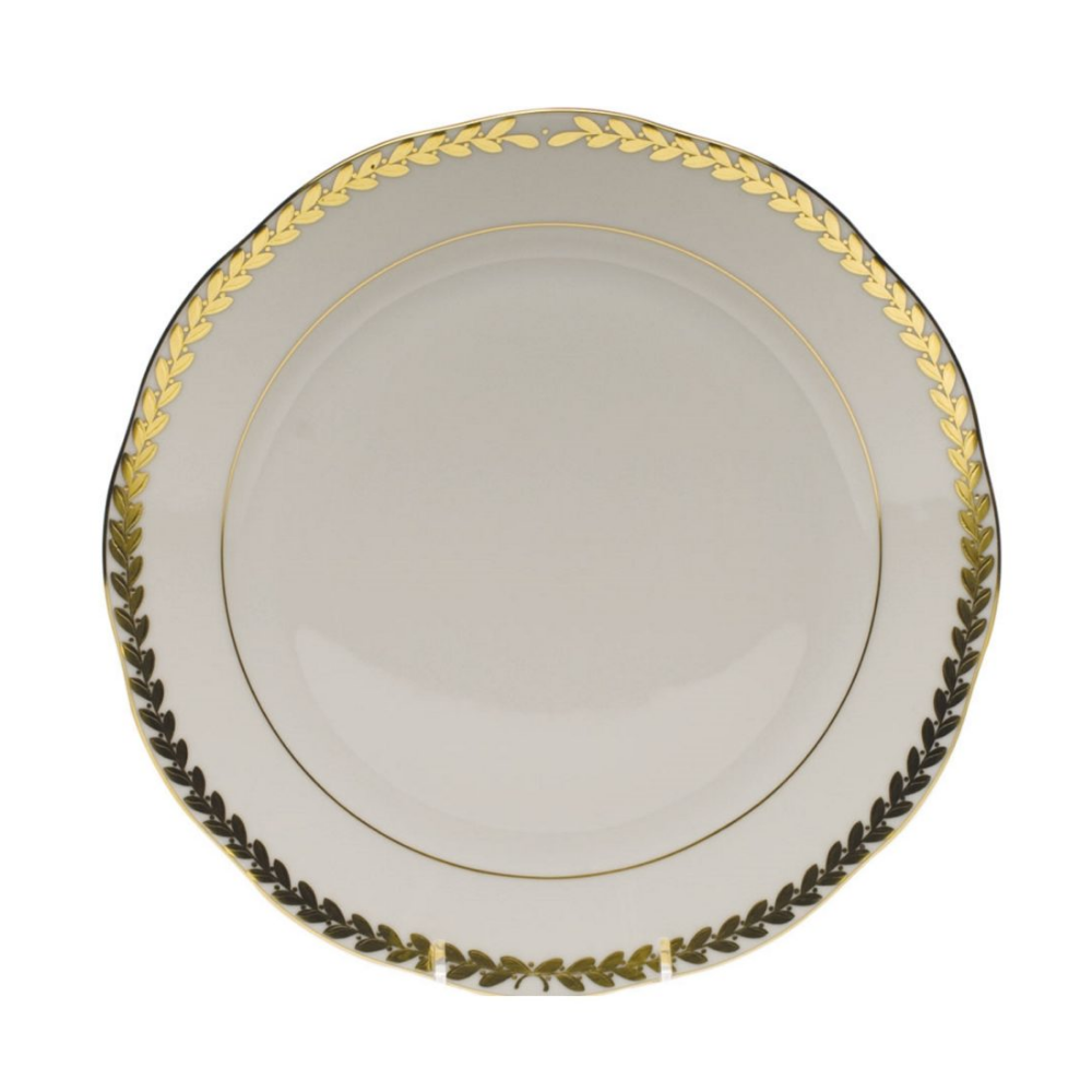 HEREND GOLDEN LAUREL DINNER PLATE