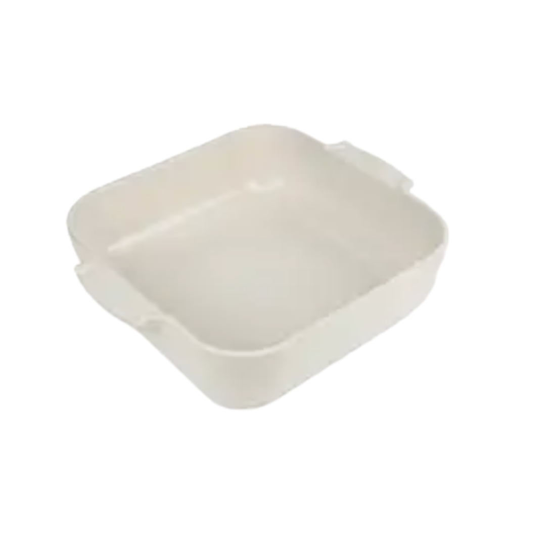 PEUGEOT Appolia Petite Square Ecru Baking Dish Default Title