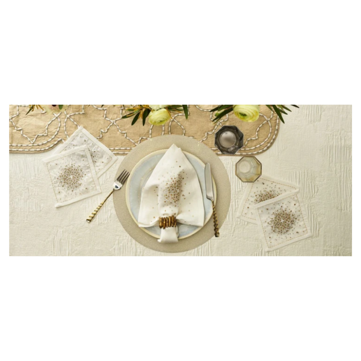 KIM SEYBERT Gold Pebble Placemat