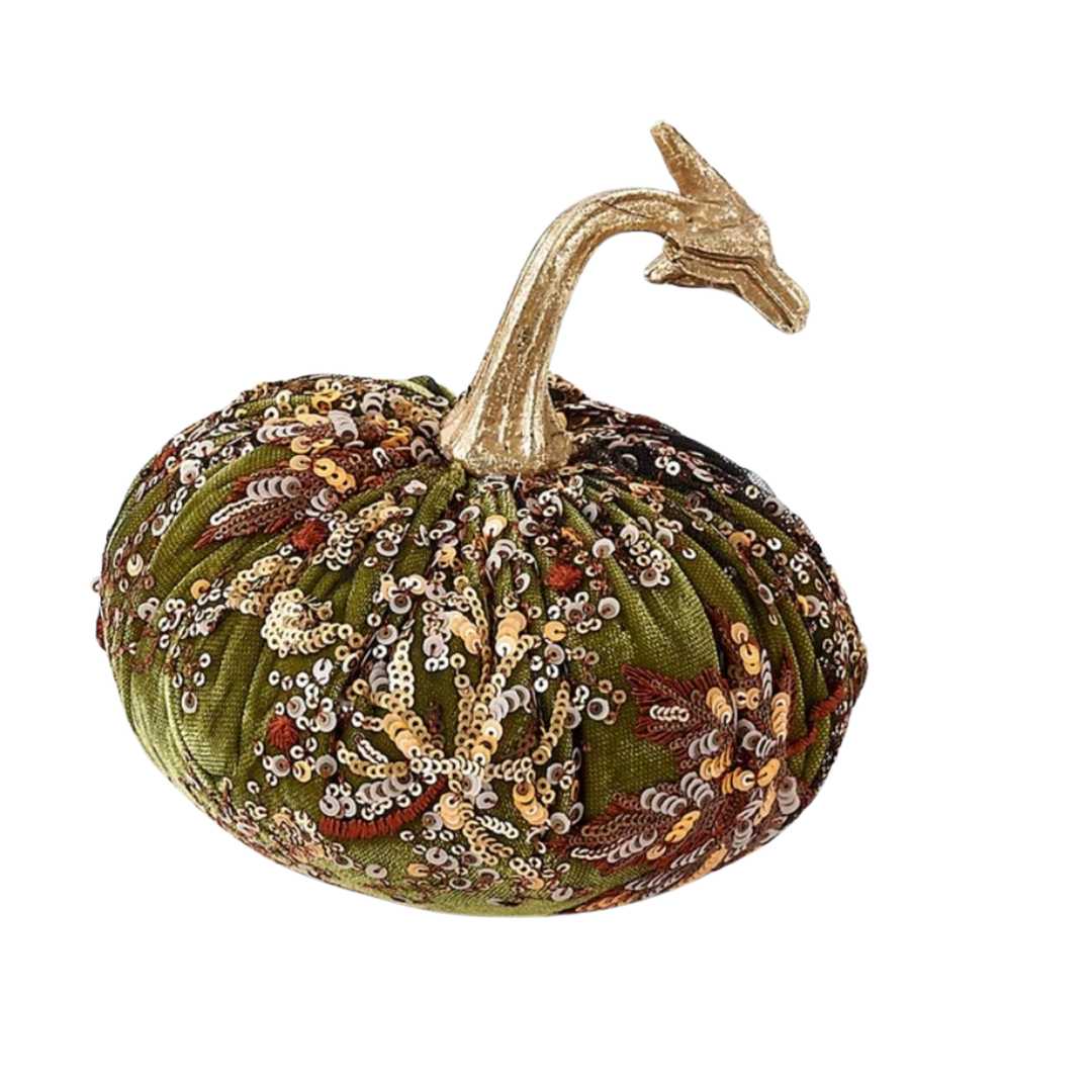 Sequin Small Pumpkin