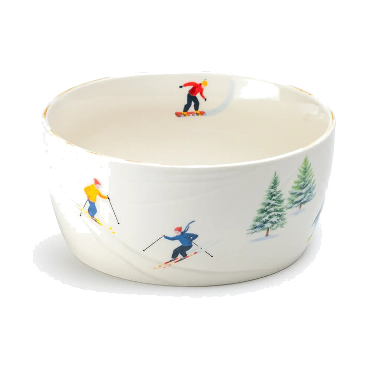 GRACE TEAWARE Winter Ski Slope Bowl Default Title
