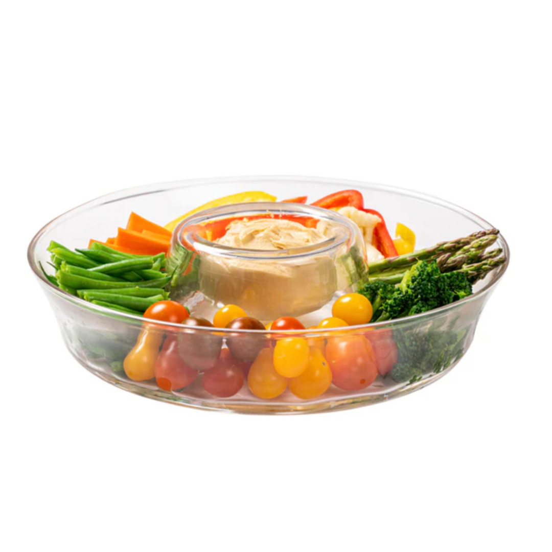JULISKA Puro Glass Chip And Dip