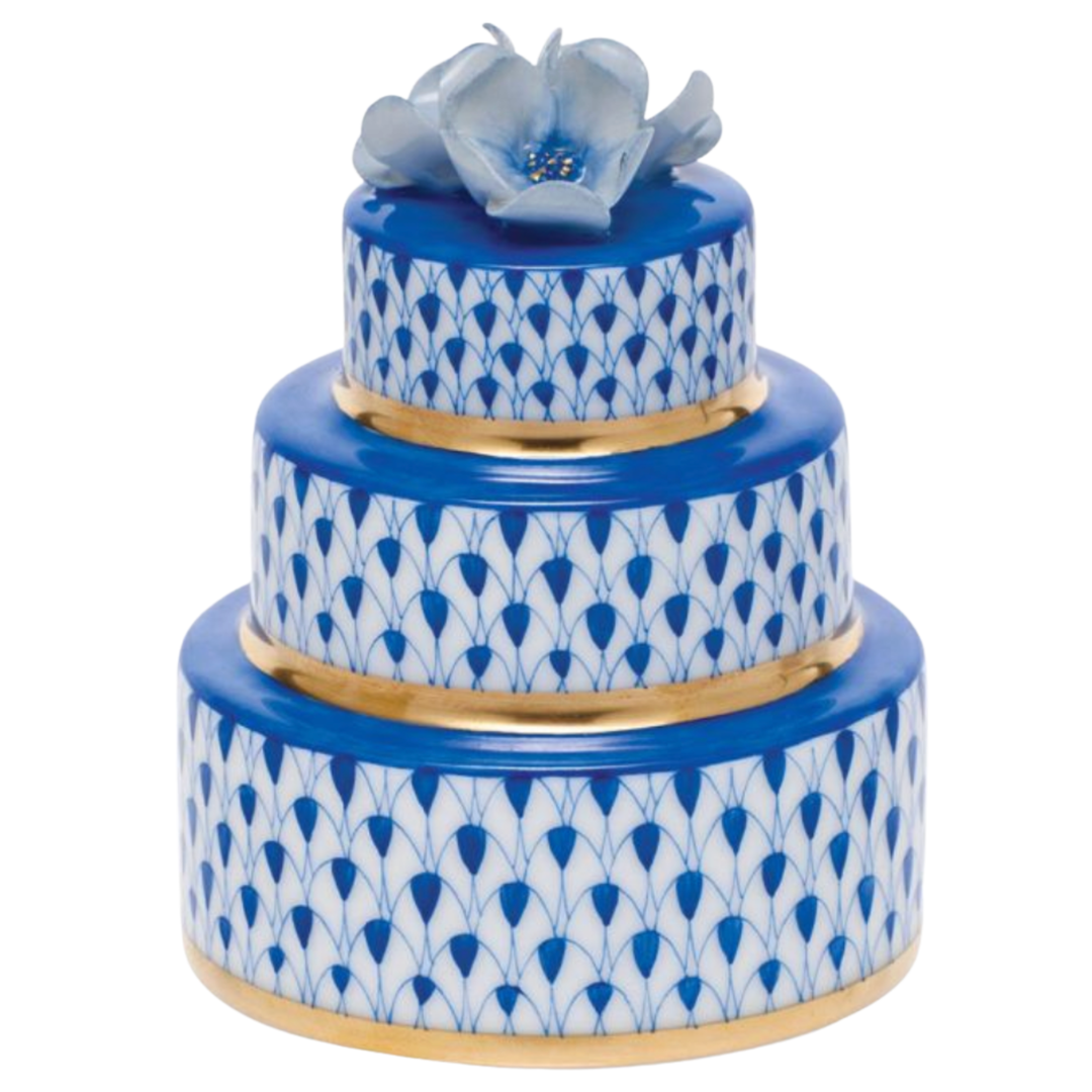 HEREND Wedding Cake SAPPHIRE
