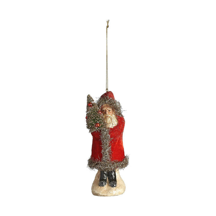 180 DEGREES Velvet Belsnickel Ornament