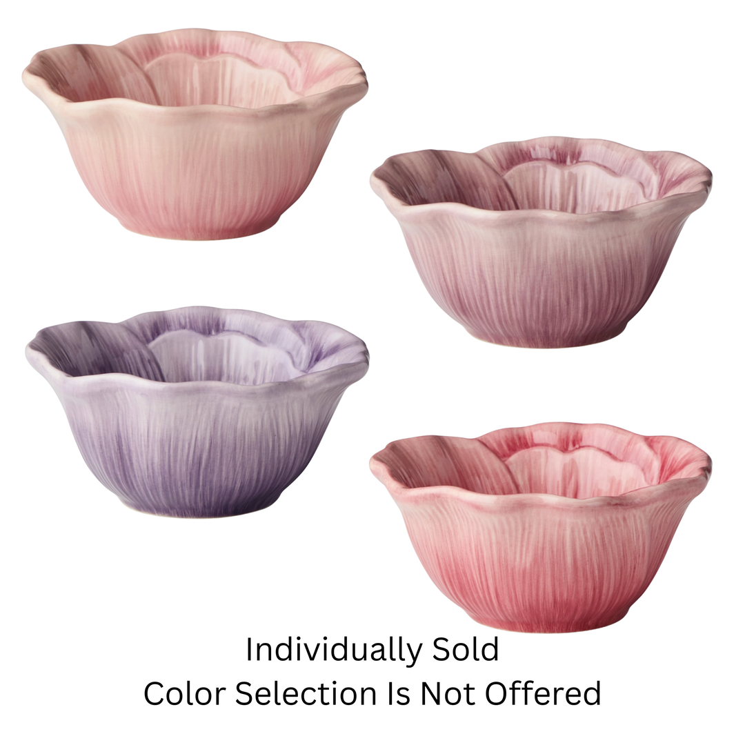 CERTIFIED INTERNATIONAL Wildflower 3-D Floral Ice Bowl