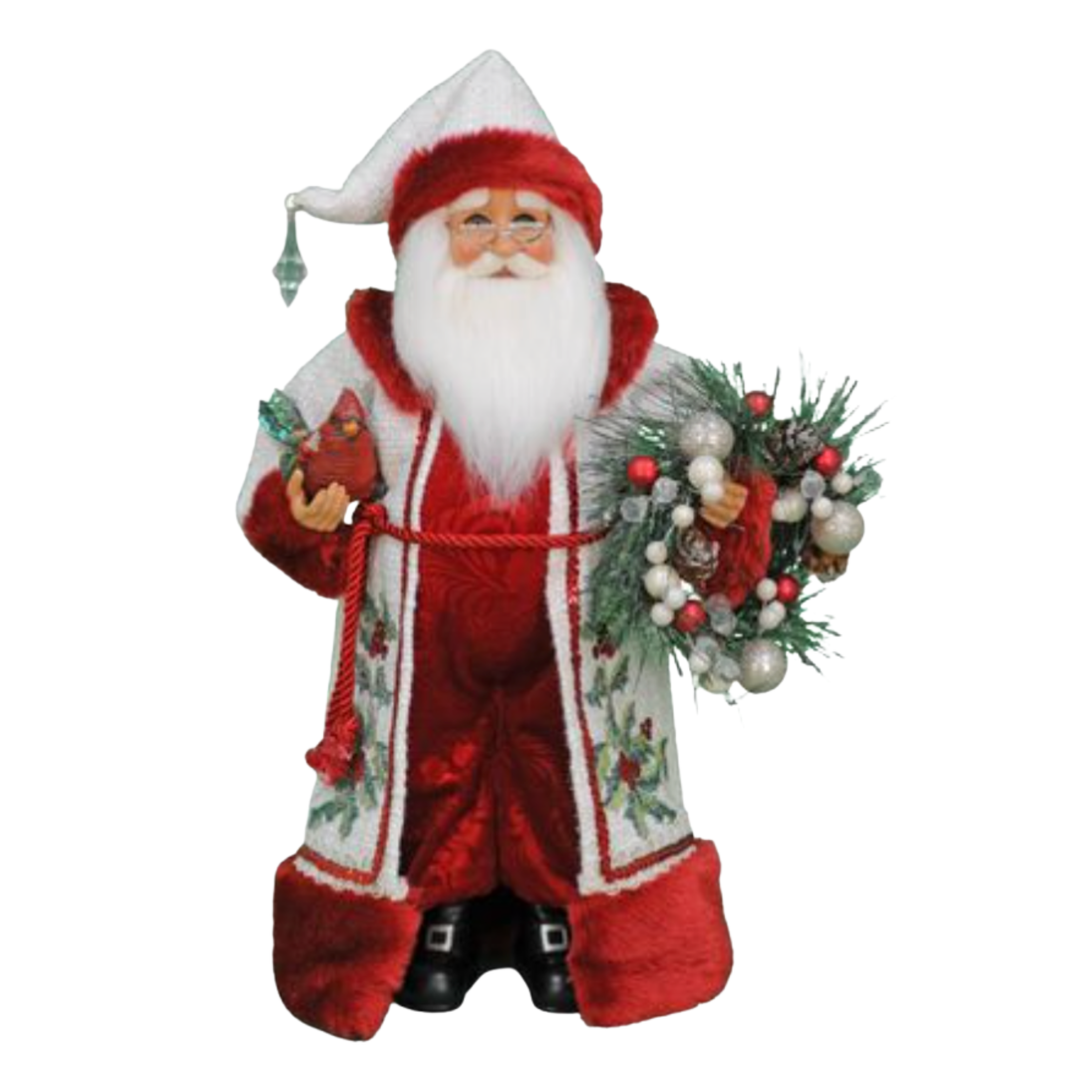 KAREN DIDION Tradiational Stocking Santa Default Title