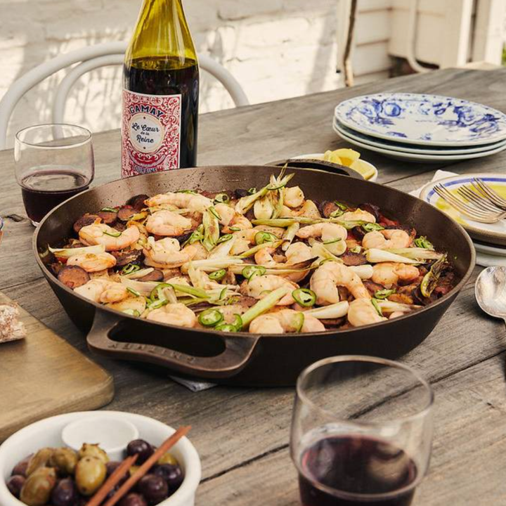 SMITHEY IRONWARE No. 14 Dual Handle Skillet