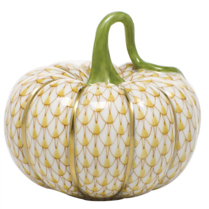 HEREND Cinderella Pumpkin BUTTERSCOTCH