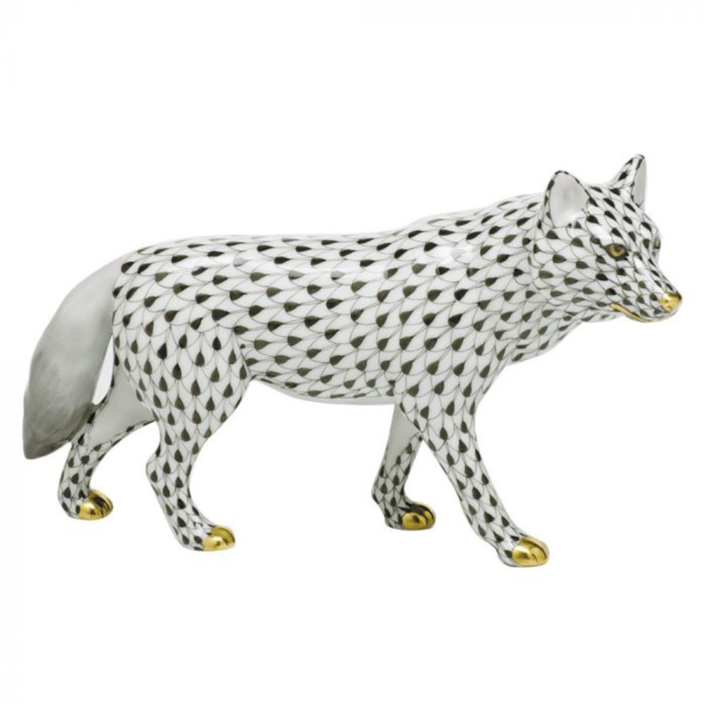 HEREND Wolf BLACK