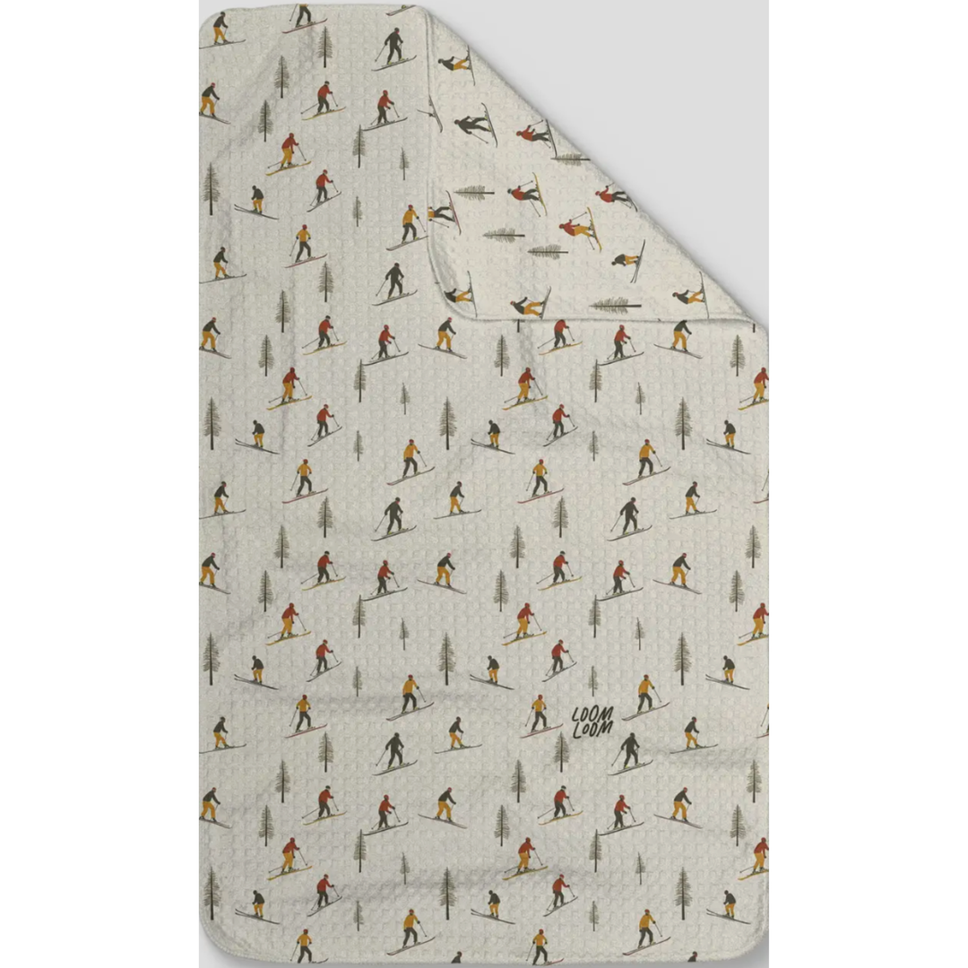 LOOM LOOM Skiers Kitchen Towel Default Title