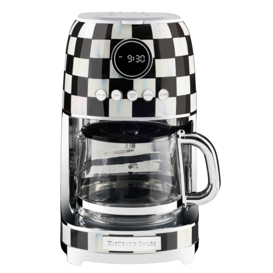 MACKENZIE CHILDS Courtly Check Drip Coffee Maker Default Title