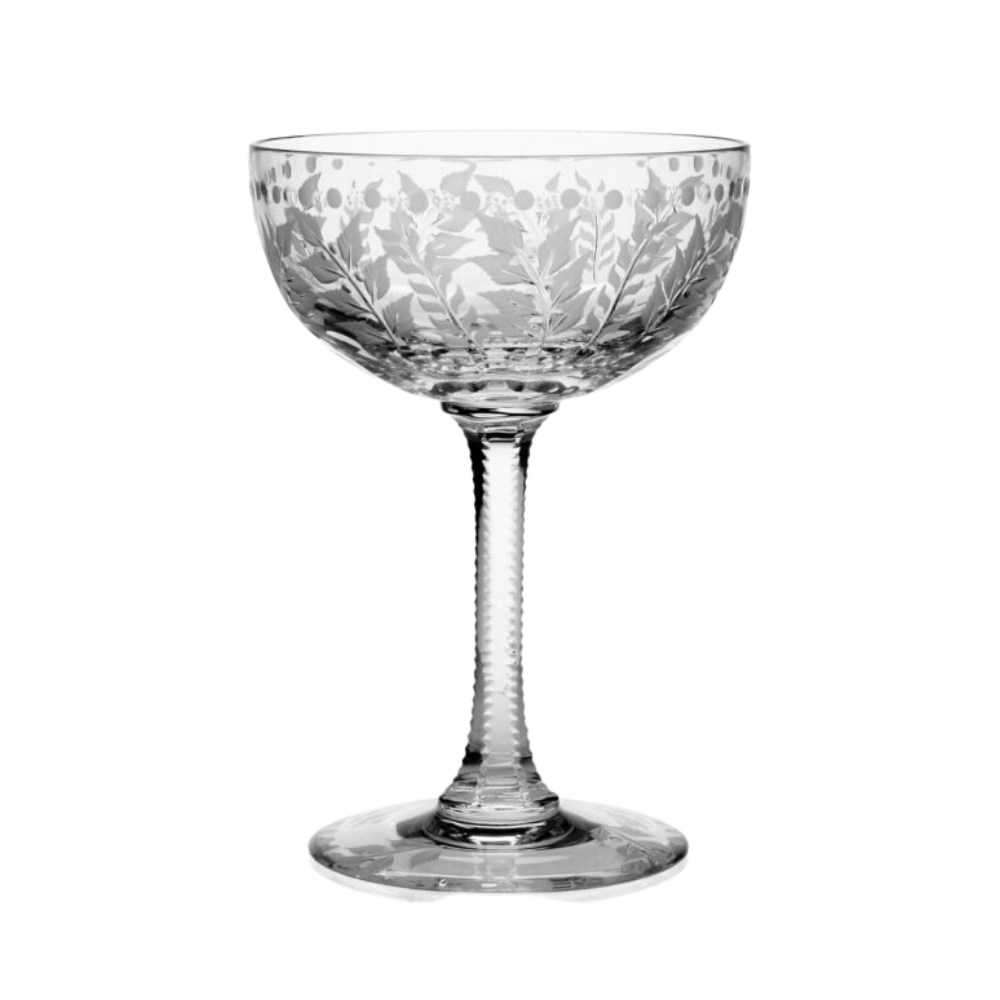 WILLIAM YEOWARD FERN CHAMPAGNE SAUCER Default Title