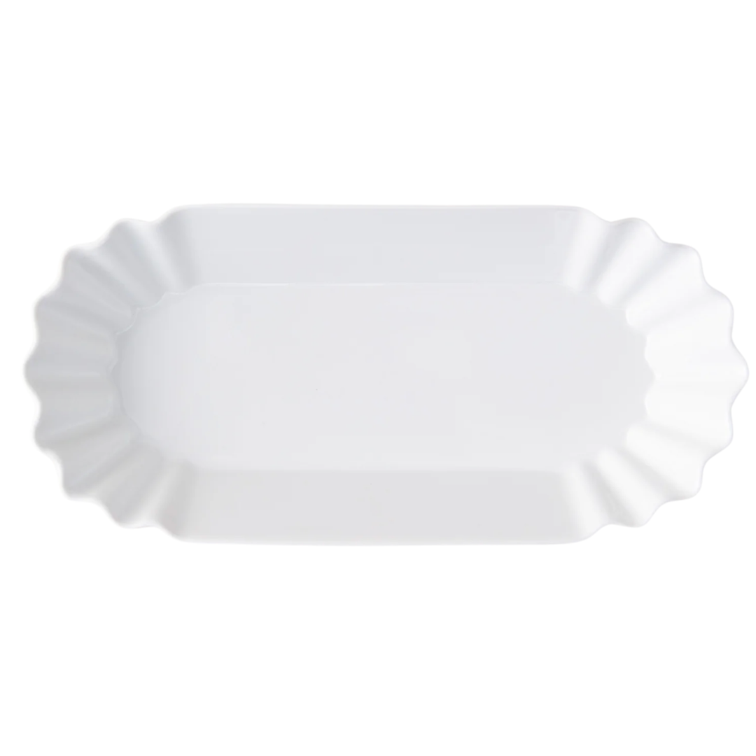 180 DEGREES White Melamine Hot Dog Tray Default Title