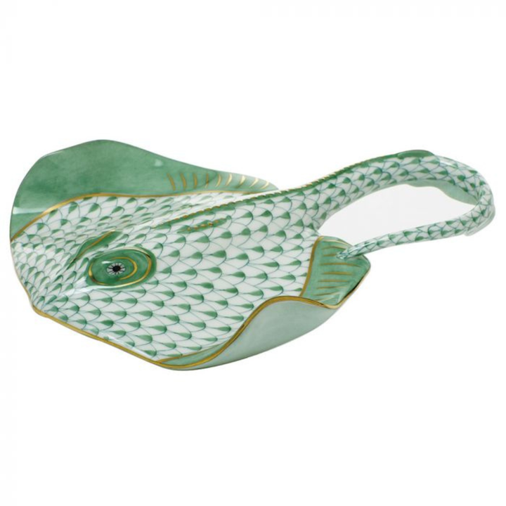HEREND Stingray GREEN