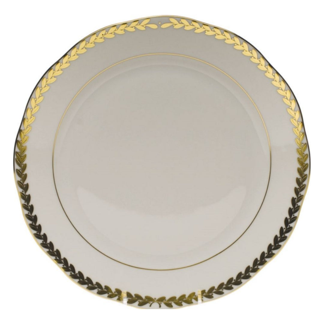 HEREND Golden Laurel Dinner Plate