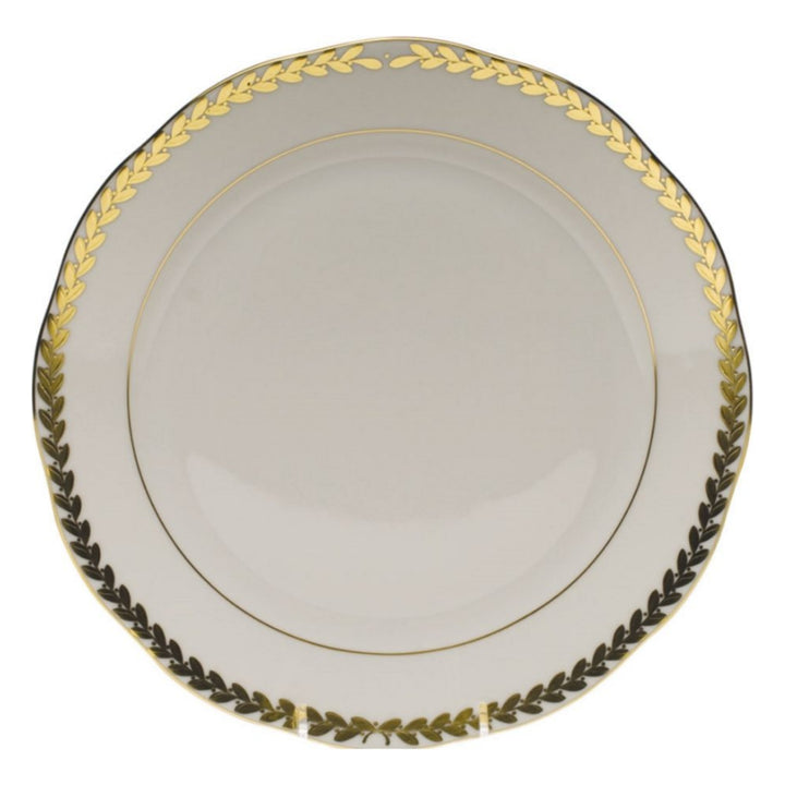 HEREND Golden Laurel Dinner Plate