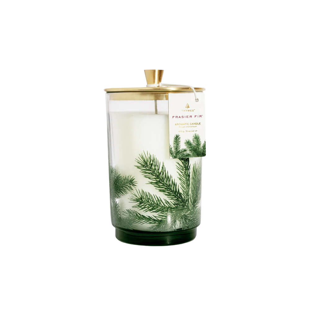 THYMES Frasier Fir Pine Needle Luminary Large Candle Default Title