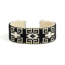 ETKIE Laura Large Glass Bead Cuff Default Title