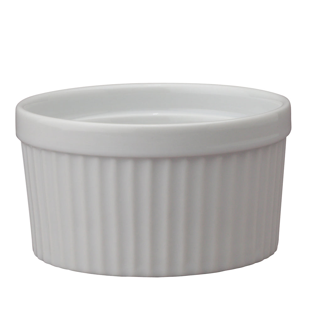 HAROLD IMPORTS WHITE ROUND RAMEKIN 10OZ