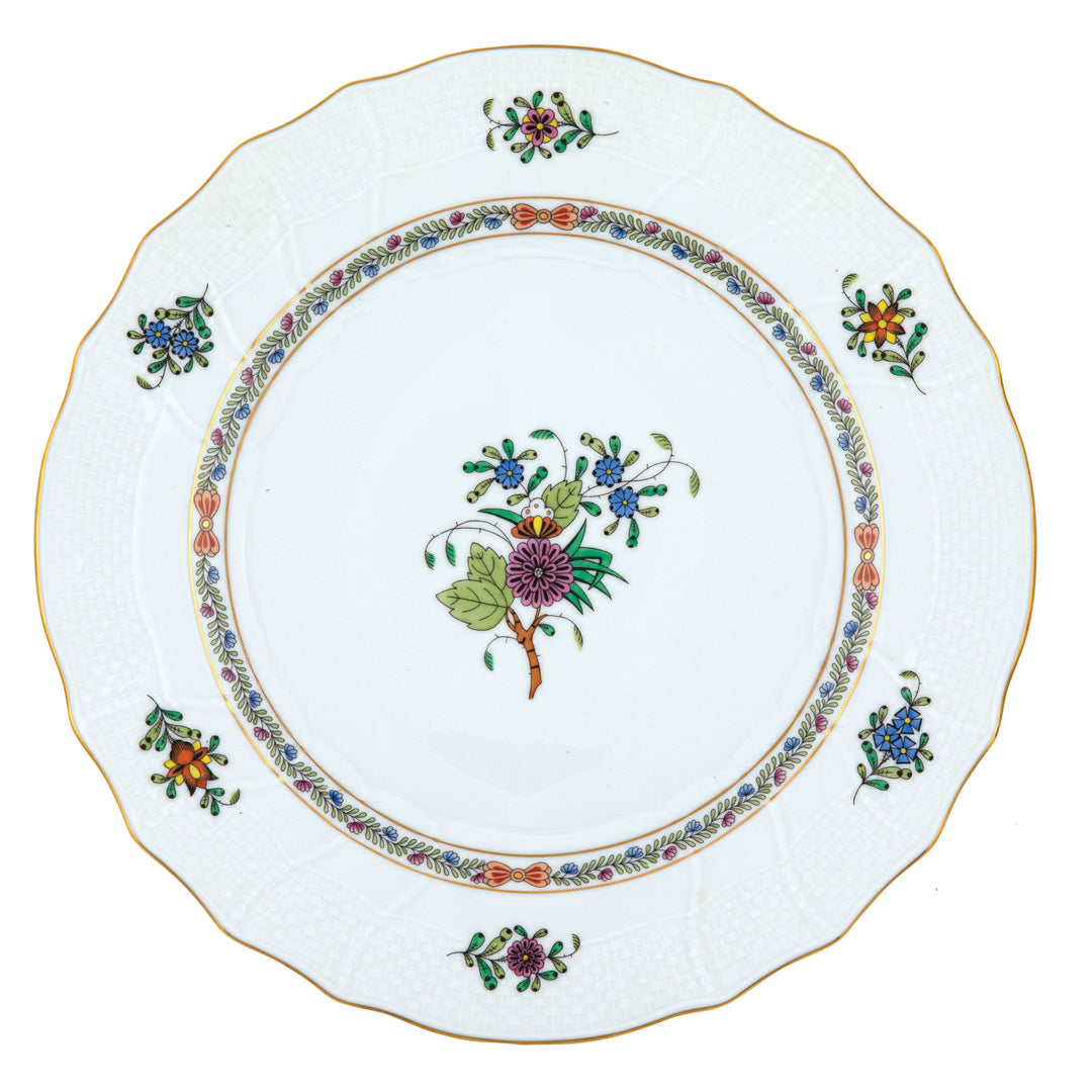 HEREND WINDSOR GARDEN DINNER PLATE