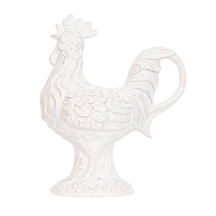 JULISKA CLEVER CREATURES CERAMIC ROOSTER PITCHER