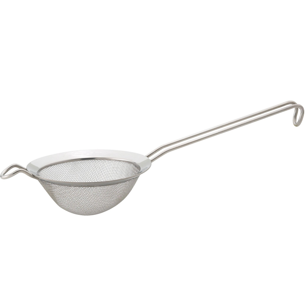HAROLD IMPORTS STRAINER 5" STAINLESS DOUBLE MESH