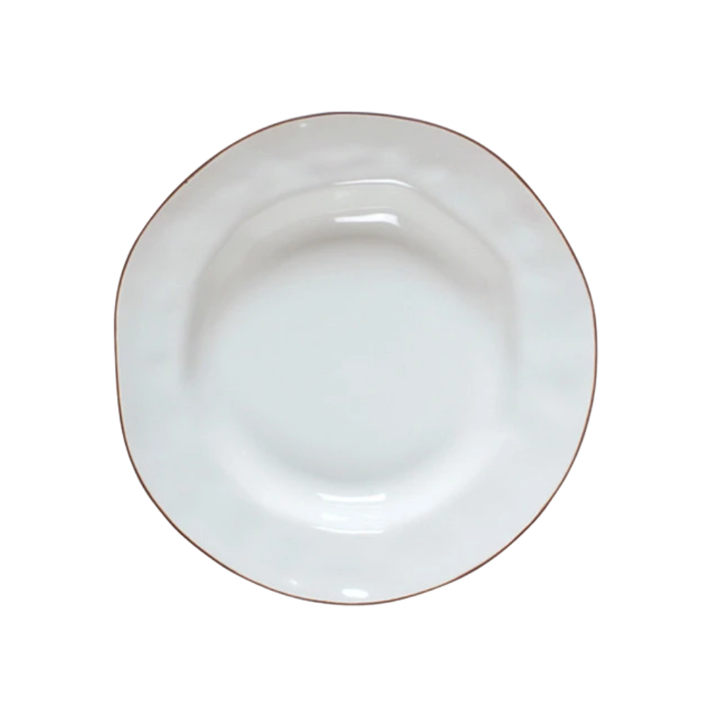 SKYROS CANTARIA WHITE PASTA OR RIM SOUP BOWL