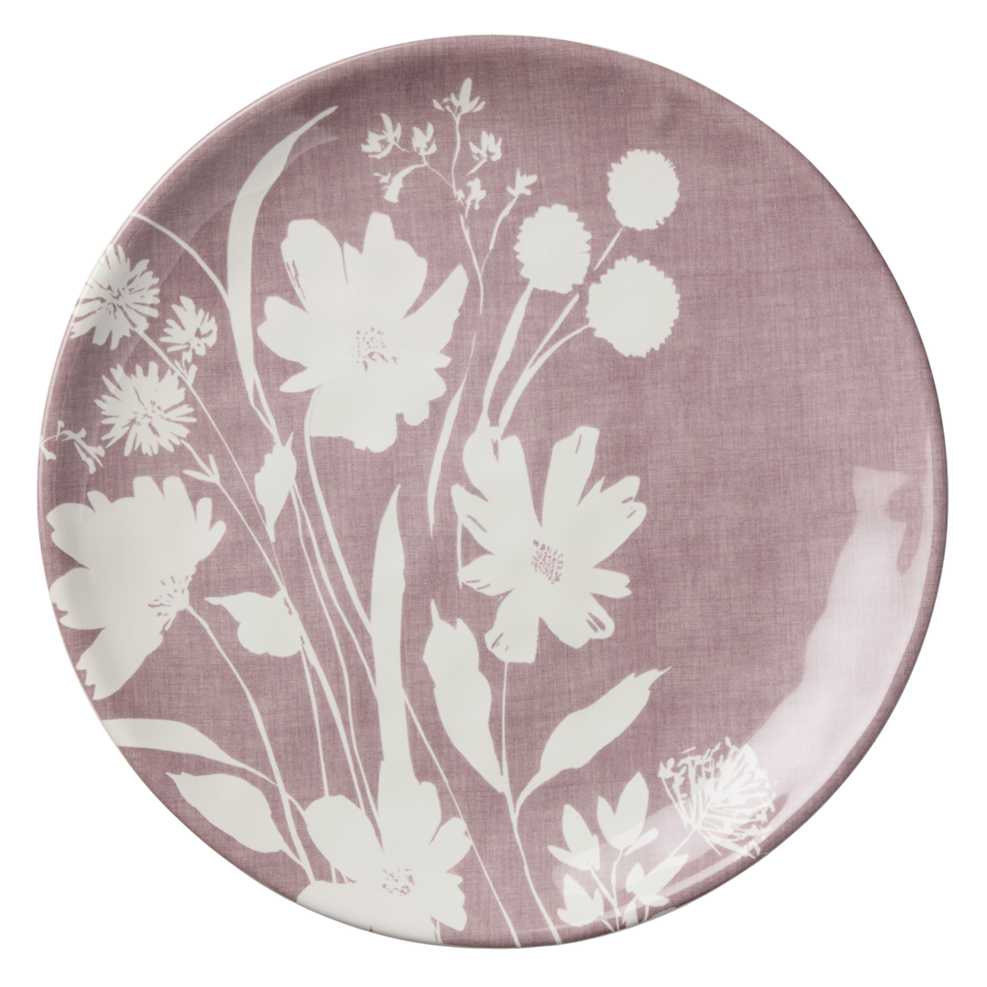 CERTIFIED INTERNATIONAL Wildflower Orchid Dinner Plate
