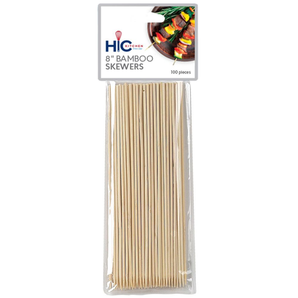 HAROLD IMPORTS BAMBOO SKEWERS 8"