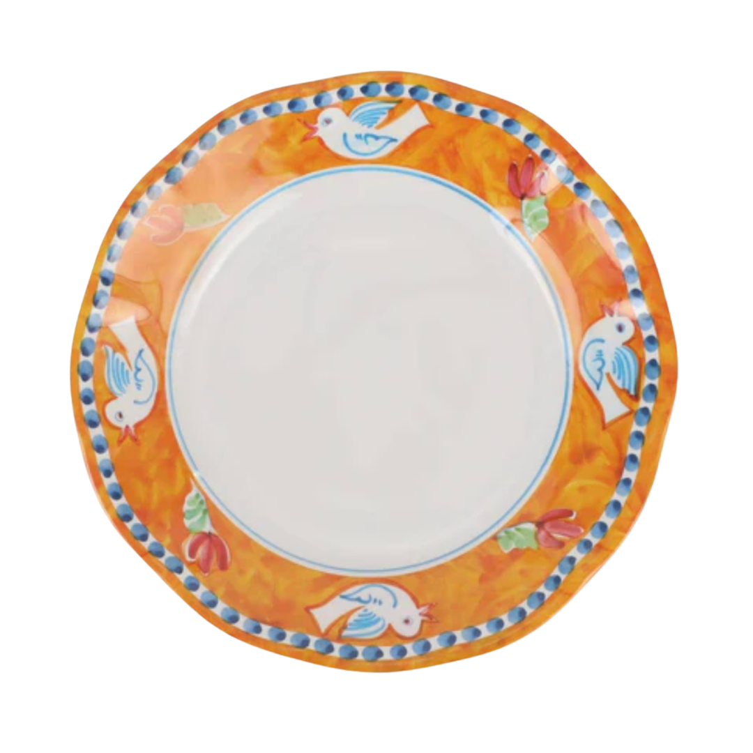 VIETRI Melamine Campagna Uccello Salad Plate Default Title